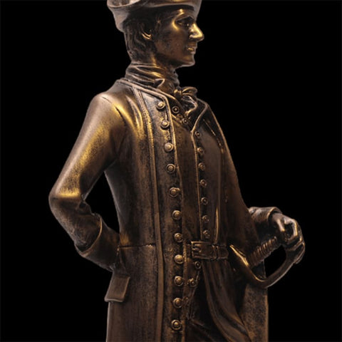 Statue Homme <br/> effet bronze Reproduction Napoléon