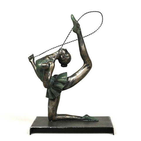 Statue Femme <br/> Gymnaste Rétro 23/24/27 cm