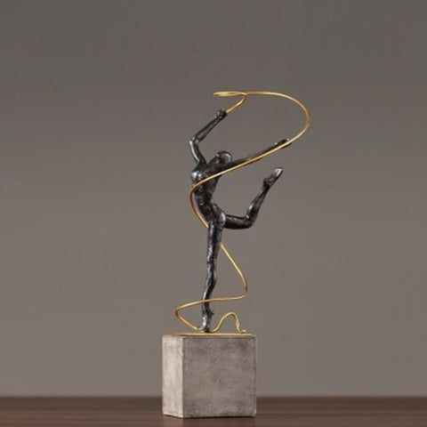 Statue Femme <br/> Gymnaste Design