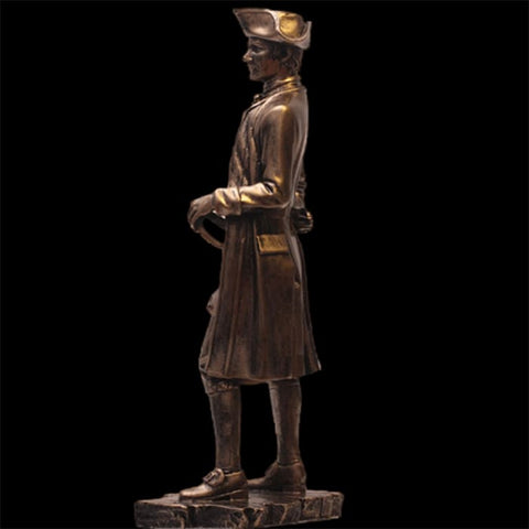 Statue Homme <br/> effet bronze Reproduction Napoléon