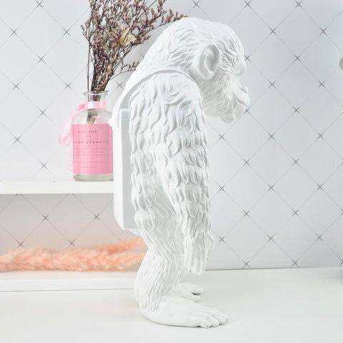 Statue Gorille <br/> Banksy Brandalism Monkey 36 cm