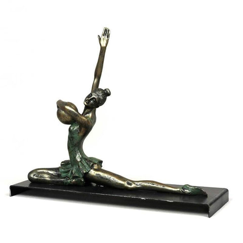 Statue Femme <br/> Gymnaste Rétro 23/24/27 cm