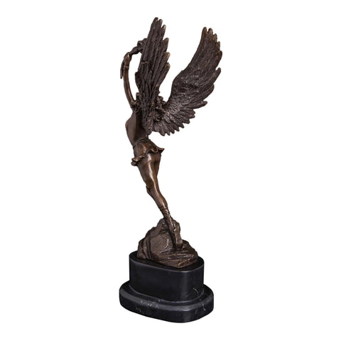 Sculpture Bronze <br/> Statue Déesse Niké 36 cm