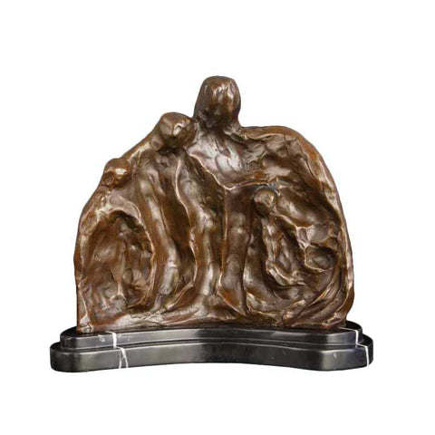 Sculpture Bronze Abstrait <br/> Famille 25 cm