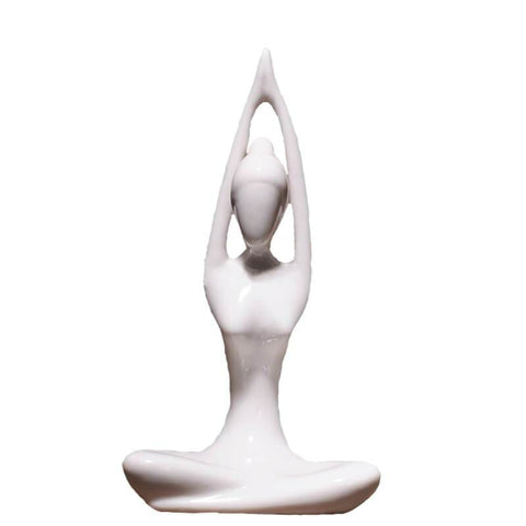Statue Femme <br/> Yoga Zen 8 à 14 cm