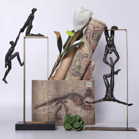 Statue Homme <br/> Acrobate Design