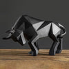 Statue Taureau Origami 19 cm