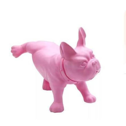 Statue Chien <br/> Bouledogue Couleur 33 cm