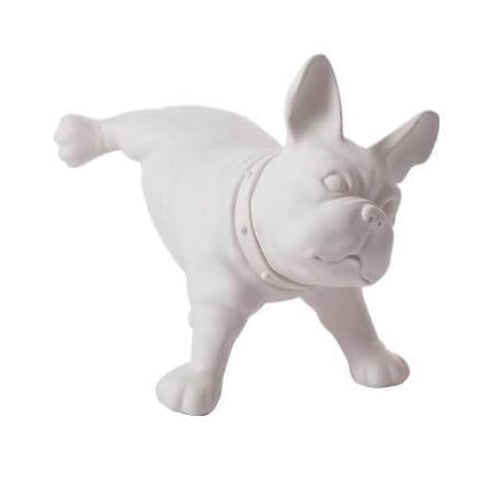 Statue Chien <br/> Bouledogue Couleur 33 cm