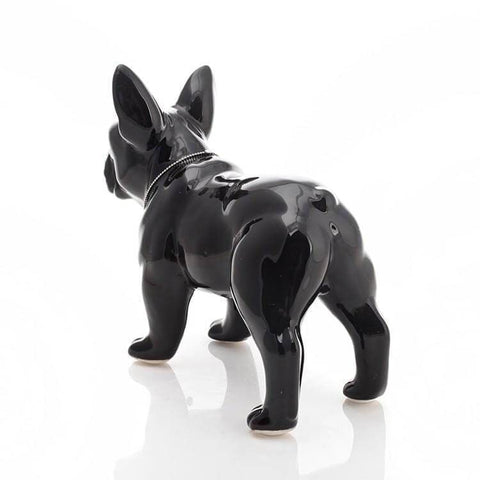 Statue Chien <br/> Bouledogue Français 20 / 29 cm