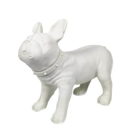 Statue Chien <br/> Bouledogue Couleur 33 cm