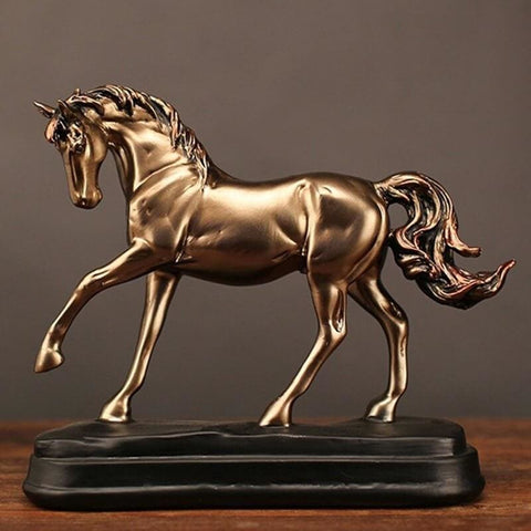 Sculpture Cheval Bronze