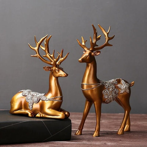 Statue Cerf <br/> Moderne (Duo)