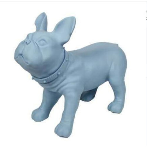 Statue Chien <br/> Bouledogue Couleur 33 cm