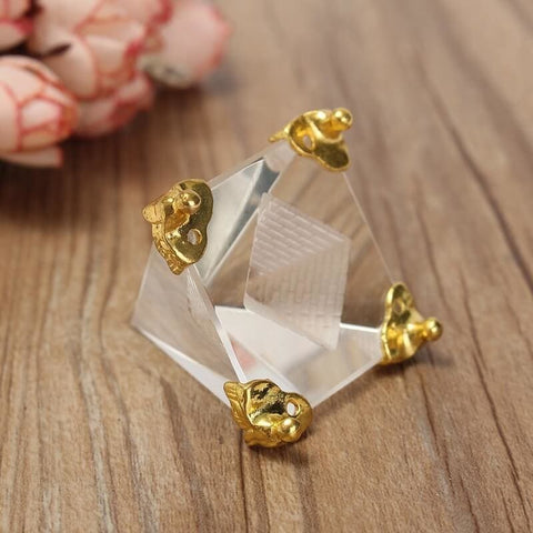 Pyramide Egypte Décoration <br/> Cristal 6 cm