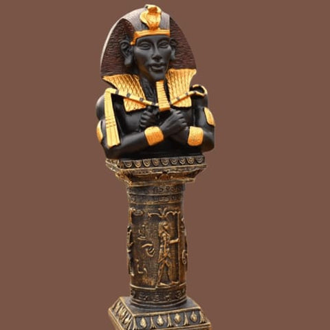 Statue Pharaon Egypte <br/> Némès