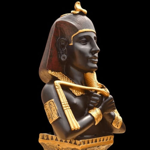 Statue Pharaon Egypte <br/> Némès