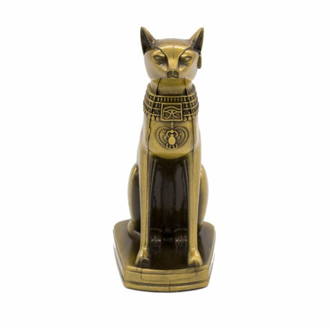 Statue Bastet Egypte <br> Effet Bronze