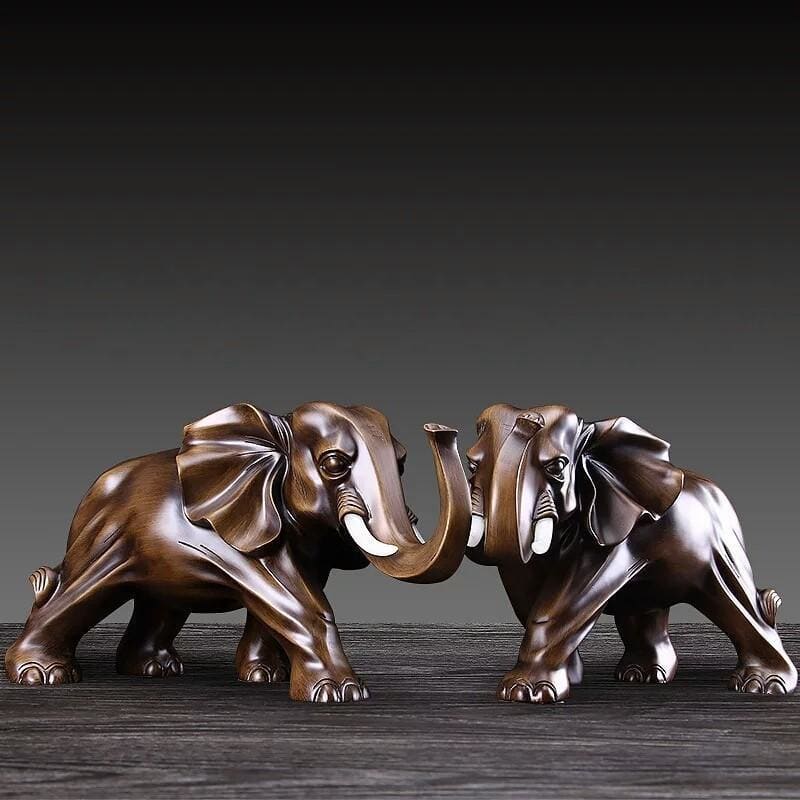 Statue Éléphant Bois | Omega Statue