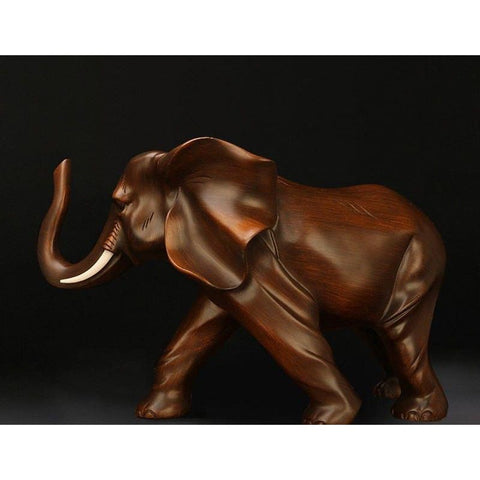 Statue Éléphant <br/> Bois