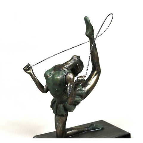 Statue Femme <br/> Gymnaste Rétro 23/24/27 cm