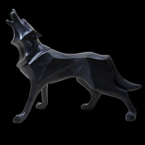 Statue Loup Origami