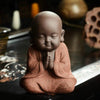 Sculpture Moderne <br/> Statuette Moine Bouddhiste 9 cm