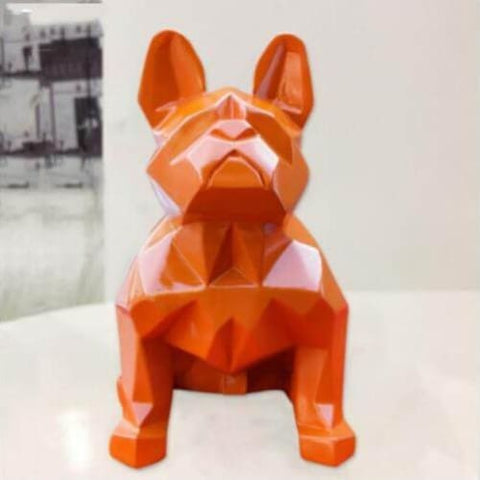 Statue Bouledogue <br/> Origami