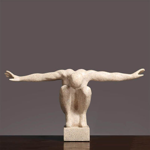 Statue Homme <br/> Athlète Penseur