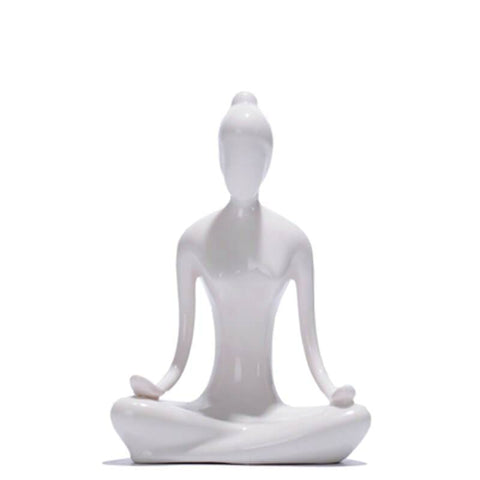 Statue Femme <br/> Yoga Zen 8 à 14 cm