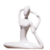 Statue Femme <br/> Yoga Zen 8 à 14 cm