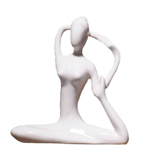 Statue Femme <br/> Yoga Zen 8 à 14 cm