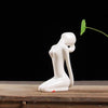 Statue Femme <br/> Yoga Zen 8 à 14 cm