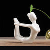 Statue Femme <br/> Yoga Zen 8 à 14 cm