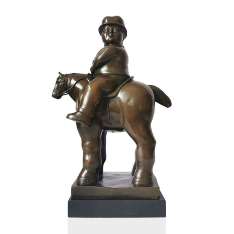 Statue Bronze Reproduction Sculpture Botero 38 cm