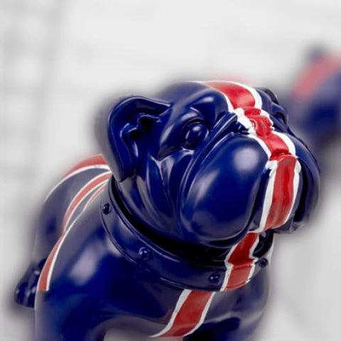Statue Chien <br/> Bouledogue Royaume-Uni 42 cm