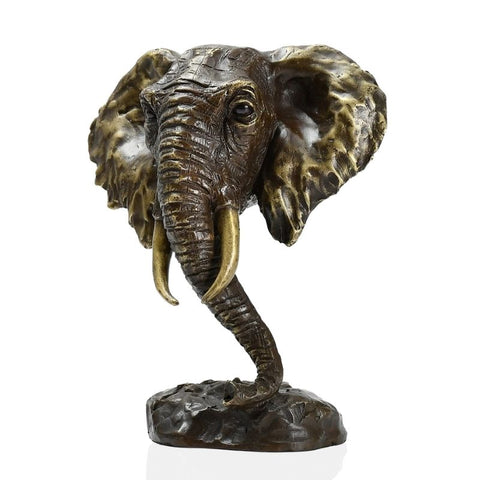 bronze animalier elephant
