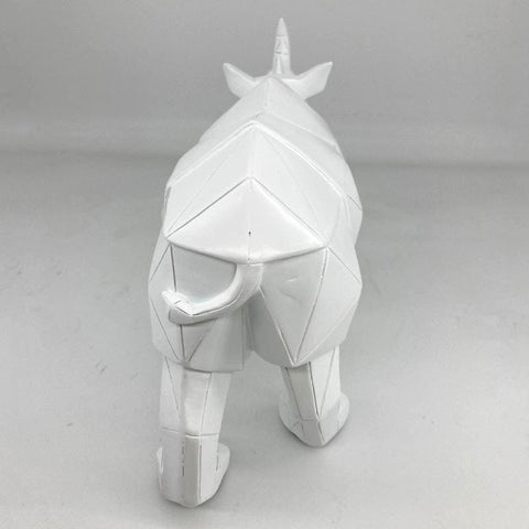 Statue Rhinocéros <br/> Origami