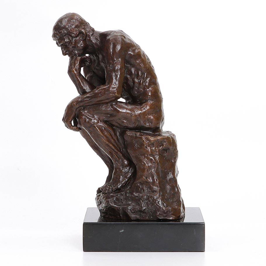 LE PENSEUR de Rodin en Bronze EUR 30,00 - FR