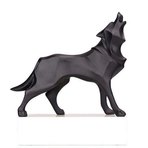 Statue Loup <br/> Origami