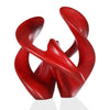 Sculpture Abstraite <br/> Union Rouge