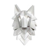 Sculpture Murale Design <br/> Tête de Loup Origami