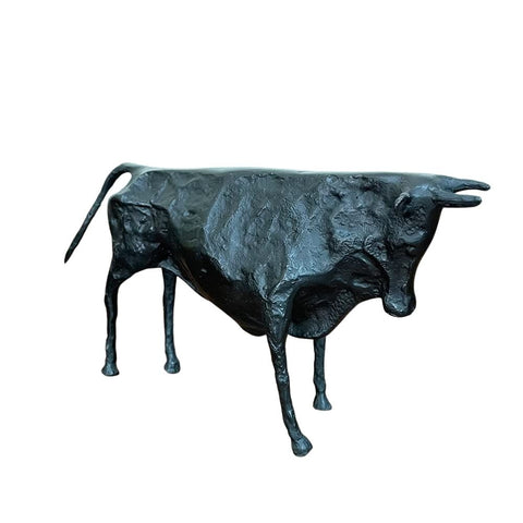 Statue Bronze Picasso Taureau Sculpture 16 cm