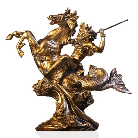 Poséidon Cheval 28 cm