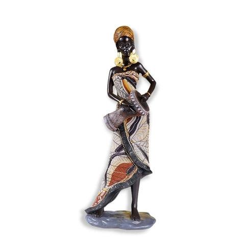 statue africaine femme