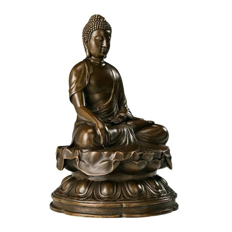 statue bouddha en bronze