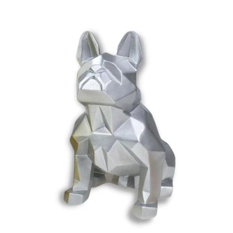 Statue Bouledogue <br/> Origami 20 cm