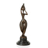 statue bronze africaine