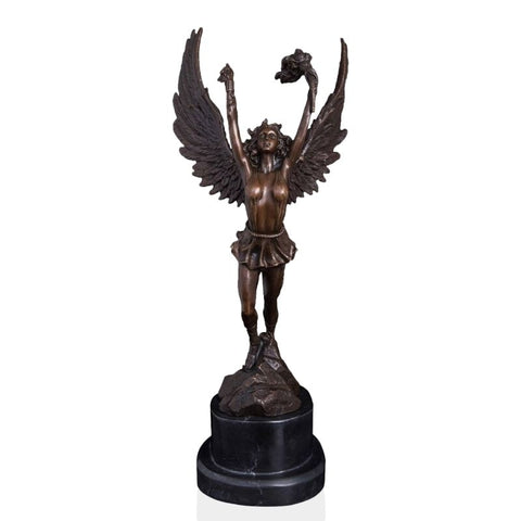 statue bronze ancien femme