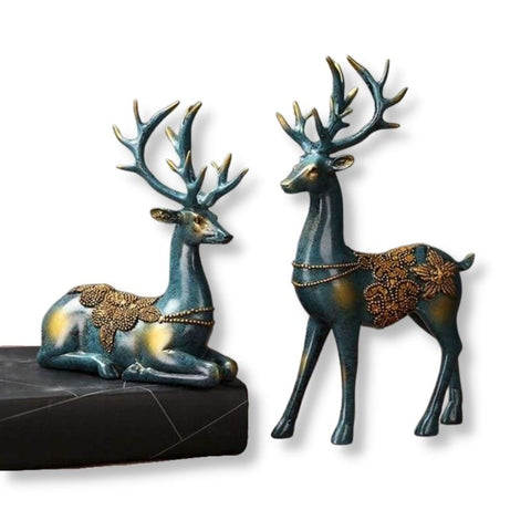 Statue Cerf <br/> Moderne (Duo)